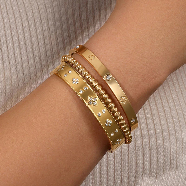 Armreife, 3er-Set, verschiedenen Designs