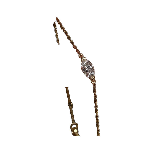 Armkette/ Armband mit kleinen glitzernden Steinen